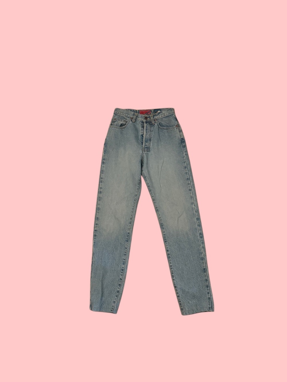 Big Star High-Rise Washed Blue Jeans